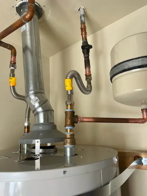 Water heater installation and plumbing repair in Sequim